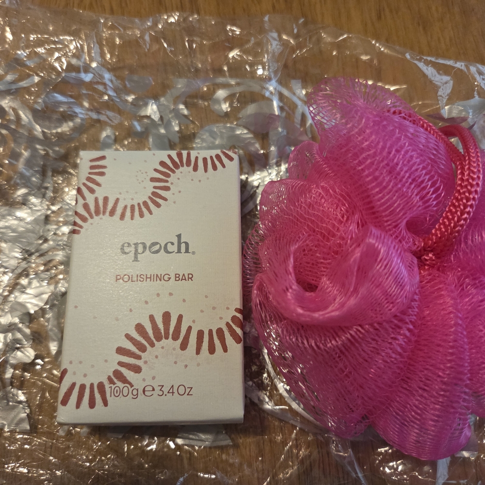 Pink Exfoliant Bath Pouf for Luxurious Lather